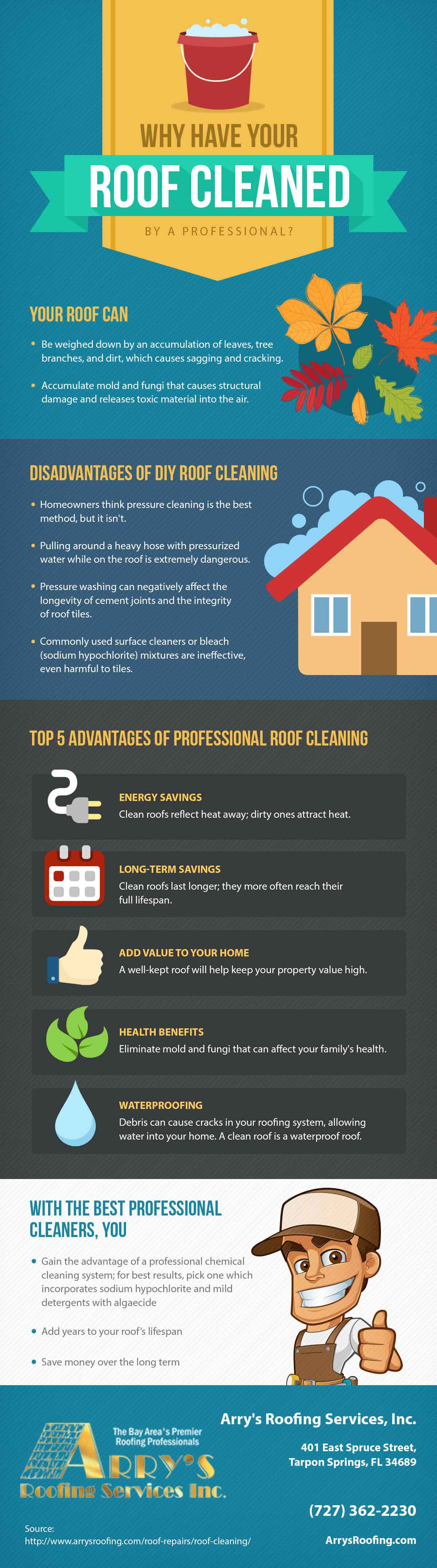 Why Have Your Roof Cleaned By A Professional